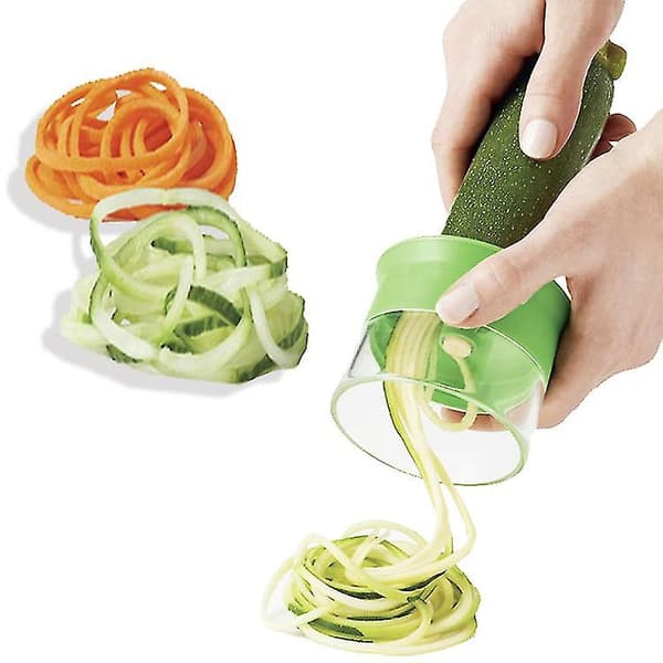 Håndholdt Spiralizer, Køkken Rund Rive Rive 1stk-grøn