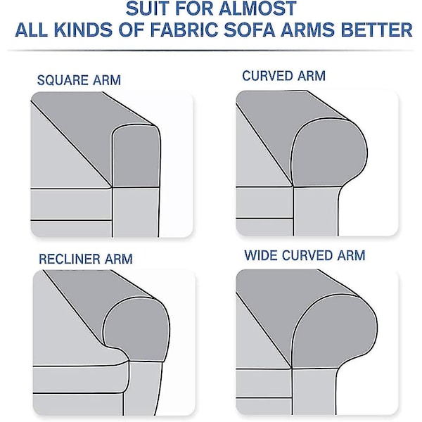 2 st Armstödsöverdrag Spandex Stretchtyg Vattentätt Armkappor Halkskydd