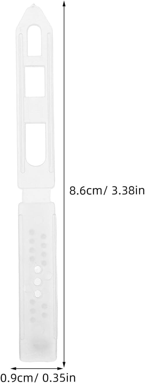 100 st grodspänne hårklämmor i plast, tomma snäppklämmor, mini håraccessoarer