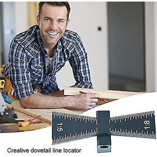 Dovetail-merke, merkemåler i aluminium