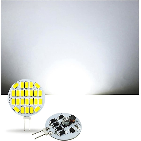 10 kpl Led Bi-Pin -valot 24led Ac/dc12v-36v Laaja Jännite Maissivalot