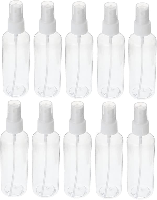 10 st pojkar och flickor akrylfärg sprayflaskor små presspump vatten sprayflaskor