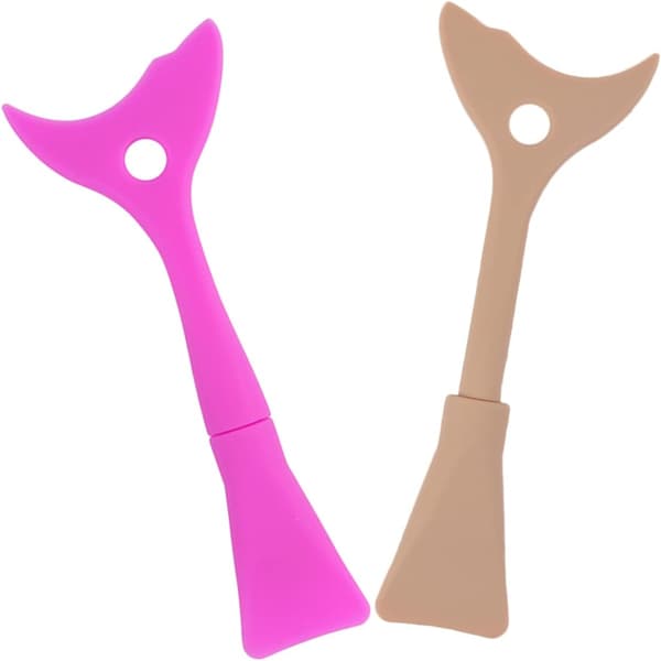 8 st Eyeliner Aids Guard Applicator Silikon Mascara Shield Tool Pads Sminkverktyg