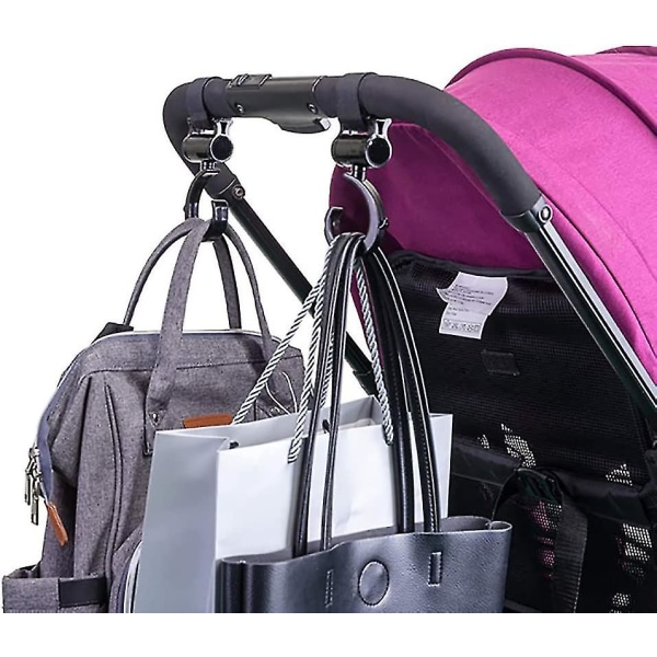 Krok för barnvagnar i 2-pack, svart - Stabila, resistenta, perfekt present