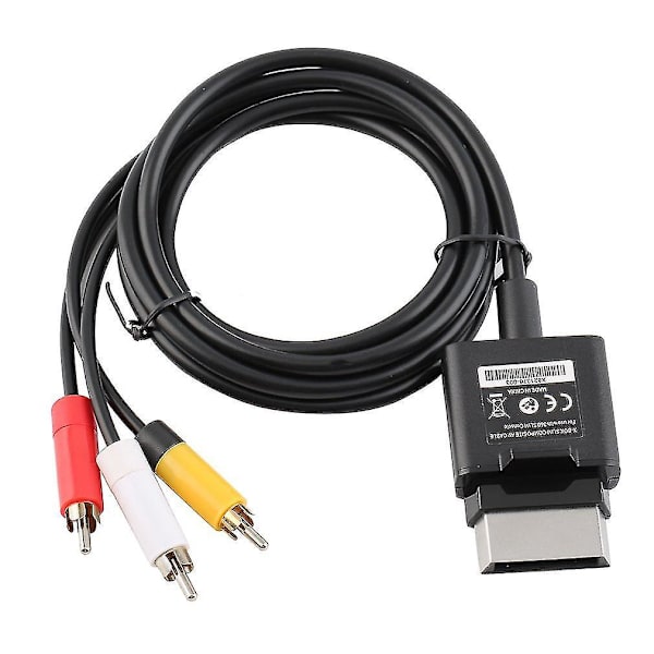 1,8 m Audio Video AV RCA Komposittkabel for Xbox 360