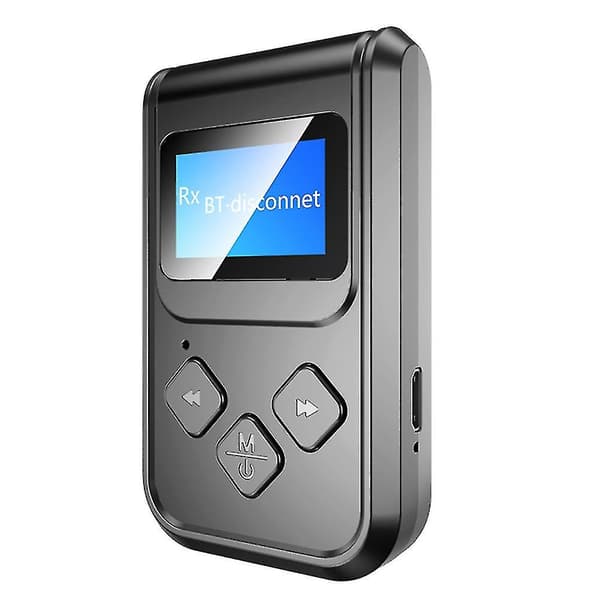 Bluetooth-adapter LED-skärm Trådlös ljud Bluetooth 5.0 Sändare