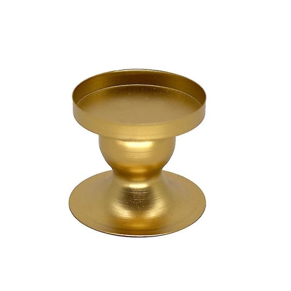 Ljusstake Set Guld Votivljusstakar Vintage Mässing Ljusstakar