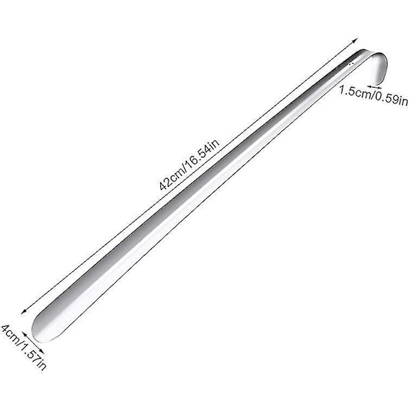 Metallikengänveitsi 41 cm pitkällä kahvalla, ruostumaton teräs