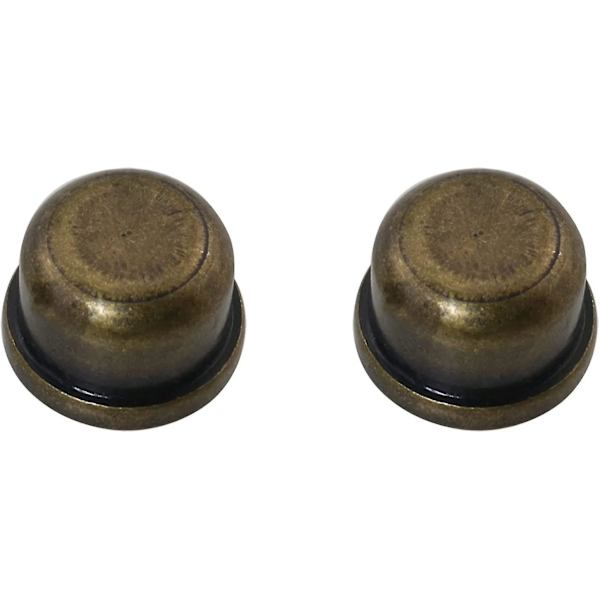 2 stk. Solide Lampeknapper Toppe Med Gevind Til Lampeklokkeholder Harp Lampe