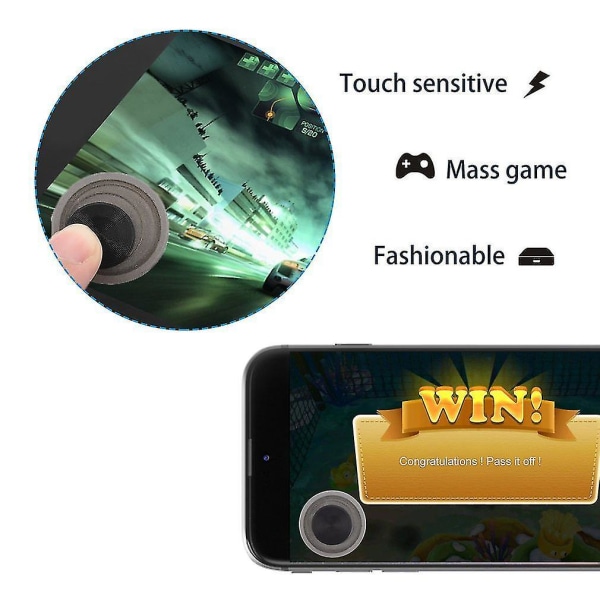 Mobil Joystick Smartphone Gaming Berøringsskjerm Arcade