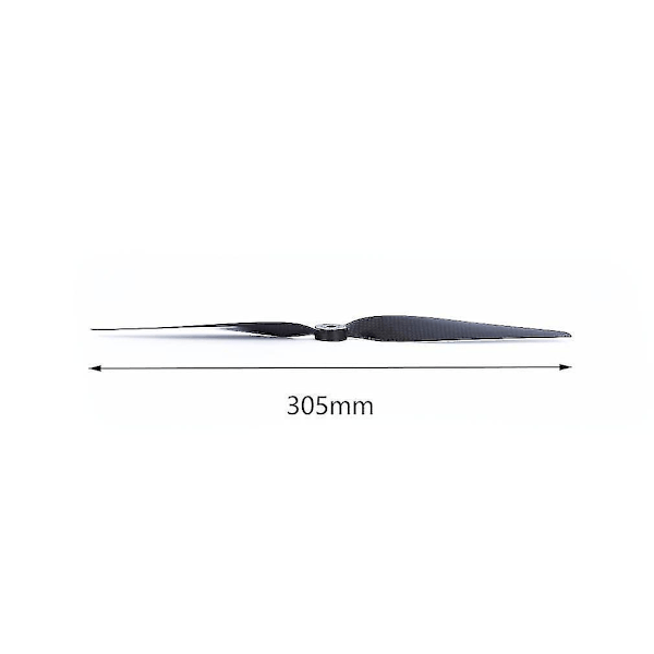 1 Par 12x6 Kulfiber Propeller til Quadcopter