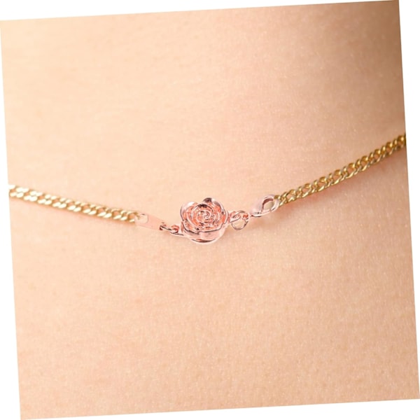 DIY Smyckesförlängare Kopplingsset 4st Armband Lås Förlängare Halsband Kedjeförlängare för Smyckesreparation