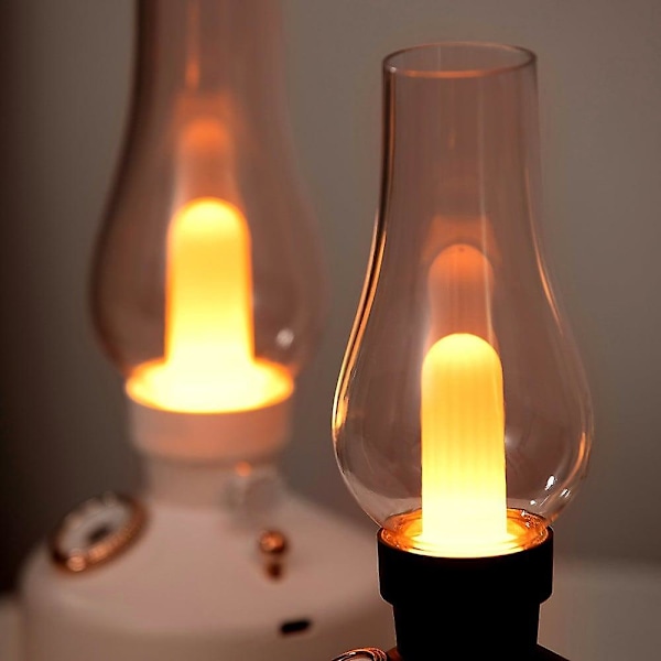 Luftfukter Retro Lampe Usb 7 Farger Aromaterapi Trådløs
