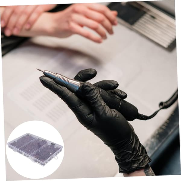 Negleslibebånd Boks Manicure Polering Tilbehør Negleslibehoved Slibering til fil
