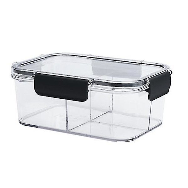 800ml Transparent Kylskåpslåda för Förvaring av Frukt och Grönsaker
