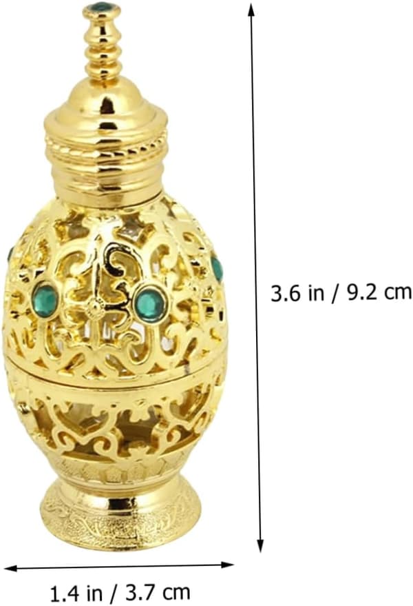 3 st ananas parfymflaska glas lyxig eterisk olja provflaska för reseparfym och eteriska oljor