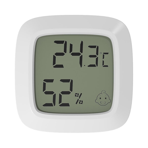 Indendørs Hygrometer Termometer Nøjagtig Mini Luftfugtighedsovervågning Skrivebord Væghængt Magnetisk Nem Installation Elektronisk