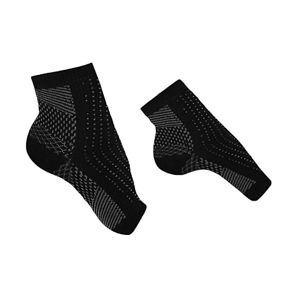 2 Par Kompressionsstrumpor Plantar Fasciitstrumpor