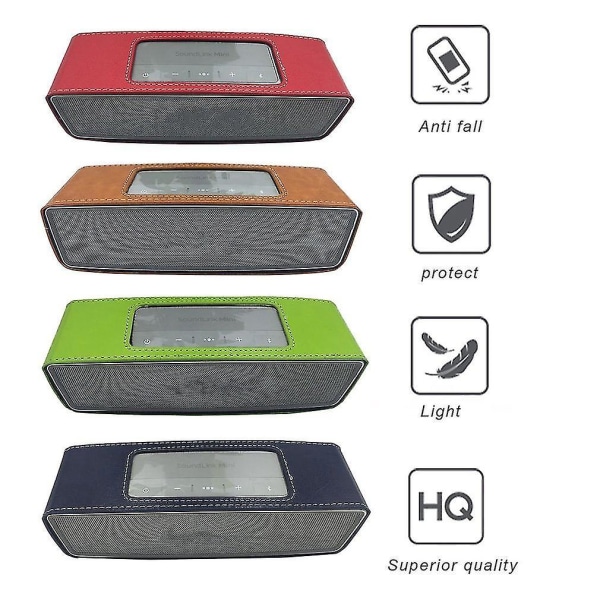 PU-cover cover Anti-bank-skal til Bose Soundlink Mini2