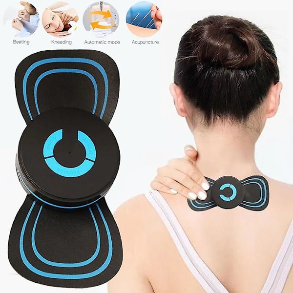 3-pack Elektrisk Nackmassager Pad