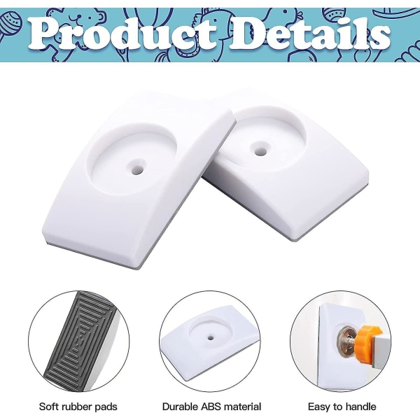 Stair Gate Wall Protector, Safety Stair Gates Extension Wall Saver Wall Guard Protector Pads