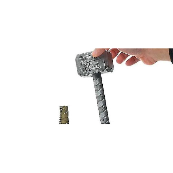 Øl Flaskeåbner Magnet Thor Hammer Formet Sølv