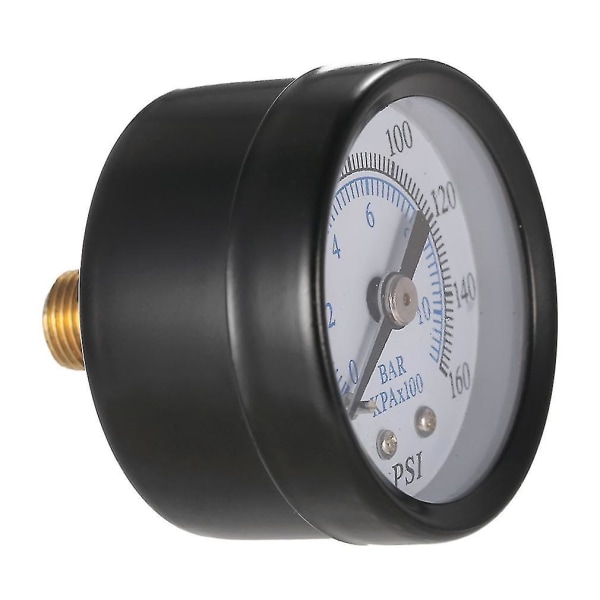 Prof 1/8 Tums 160psi Kompressor Lufttrycksmätare
