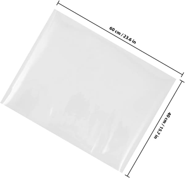 PVC Golvmatta 40x60cm Vattentät Skrivbordsstol Mattskydd för Hårdträ- och Heltäckningsmattor