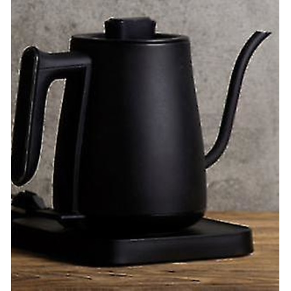 Elektrisk kaffekande i rustfrit stål med svanehals