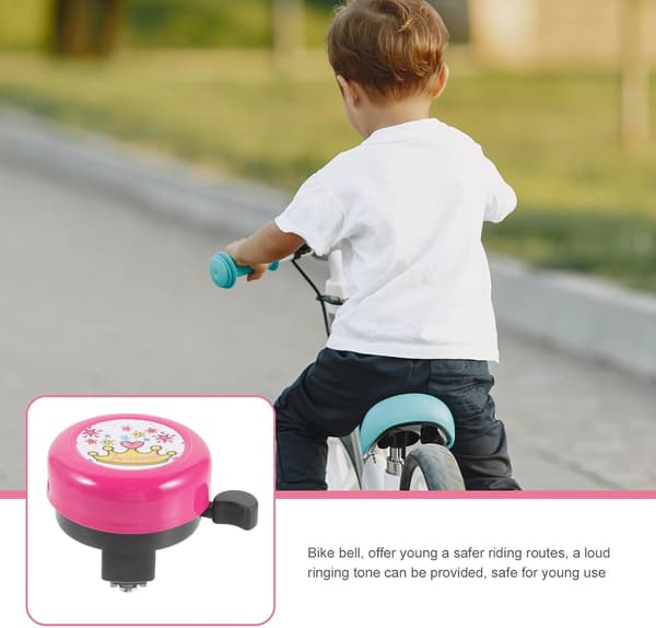 Högljudd cykelklocka för och, robust 22 mm universell styrringklocka