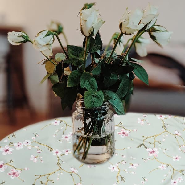 Elegant middagsduk Bryllupsduk Enkel duk Dekorativ