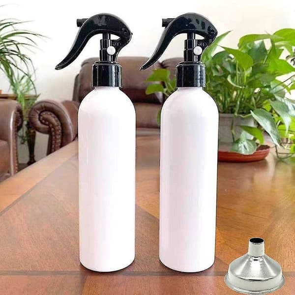 200 ml Valkoinen Suihkepullo Annostelija Suppilolla