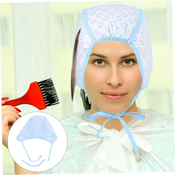 15 sæt Salonudstyr Hårfarvningsdele Highlight Hat Pe Materiale Salonværktøj Hårsæt