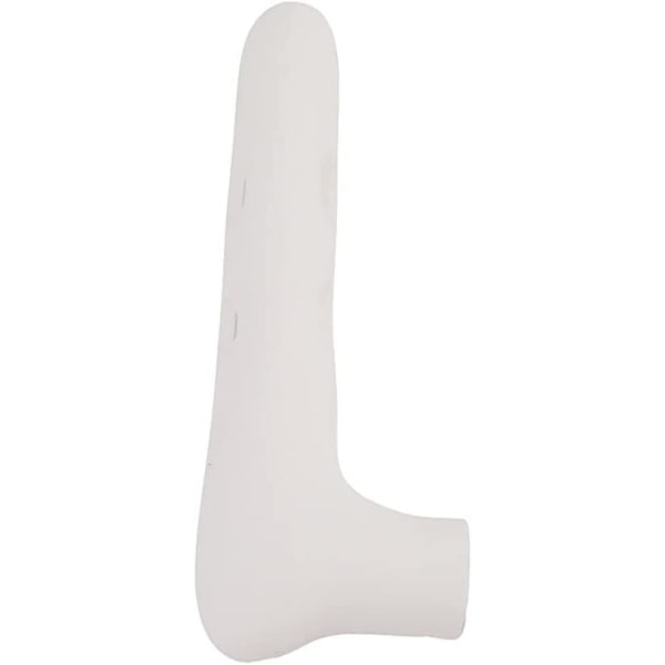 Mjuk silikon anti-kollision dörrhandtagsmatta för barn Säkerhet i hemmet Cover (färg: vit)