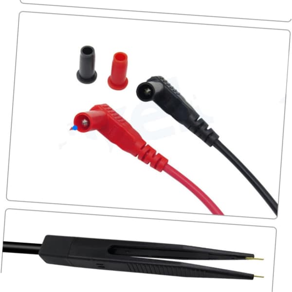 Multimeter Testkabelkit Elektrisk Alligatorklämma Testprobplugg för Elkit för Multimetertillbehör