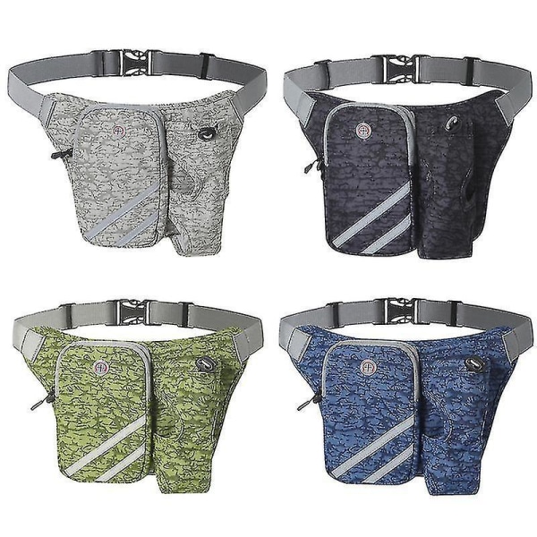 Midjeväsk för utomhussporter, vattenflaska, unisex, midjeväska