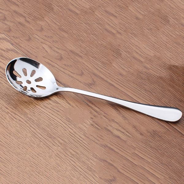 6 stk. serveringsredskaper i rustfritt stål med enkel design