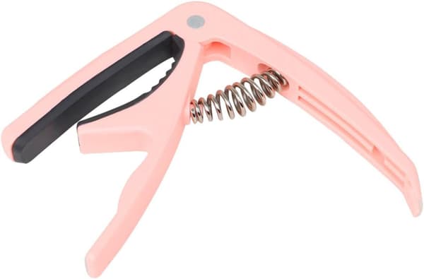 Ukulele Gitarr Universal Capo Abs och Metall Material Lätt att flytta med en hand Smidig klämfunktion Vacker inredning