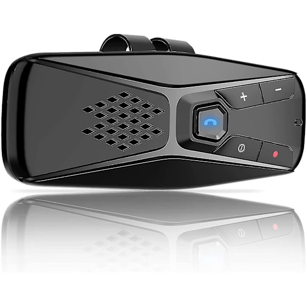 Bærbar Bluetooth 5.0 Handsfree Bilsett Med GPS-Instruksjoner, Musikk, Støydemping, Aut