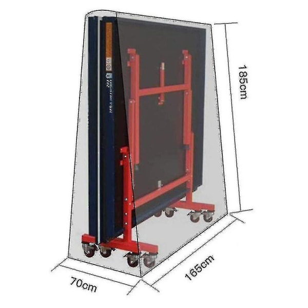 Bordtennis Bord Støvtætte sammenfoldelige betræk Vandtætte