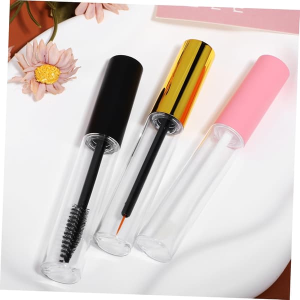Eyeliner Tube og Tomme Lip Gloss Beholdere Påfyllbare Kosmetikkrør
