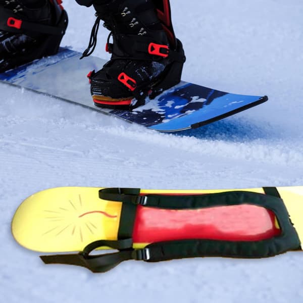 Snowboardsele Bærestrop til Snowboard Sort Letvægtsmateriale Rejse- og Udendørsaktiviteter