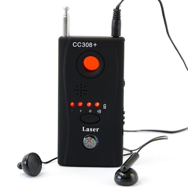 Trådlös signaldetektor Cc308 Camera Bug Gsm Wifi Gps Laser