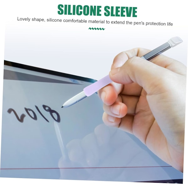 Opgrader dine penalhuse 6 stk. stylus sleeves til blyant, skridsikker og nem at bære