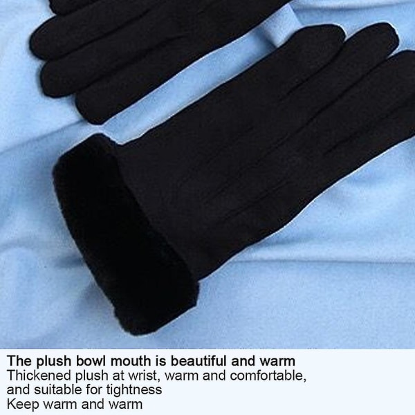 Vinterhandskar för kvinnor Kallt väder Touchscreen Texting Handskar - Varma thermal handskar Vindtäta
