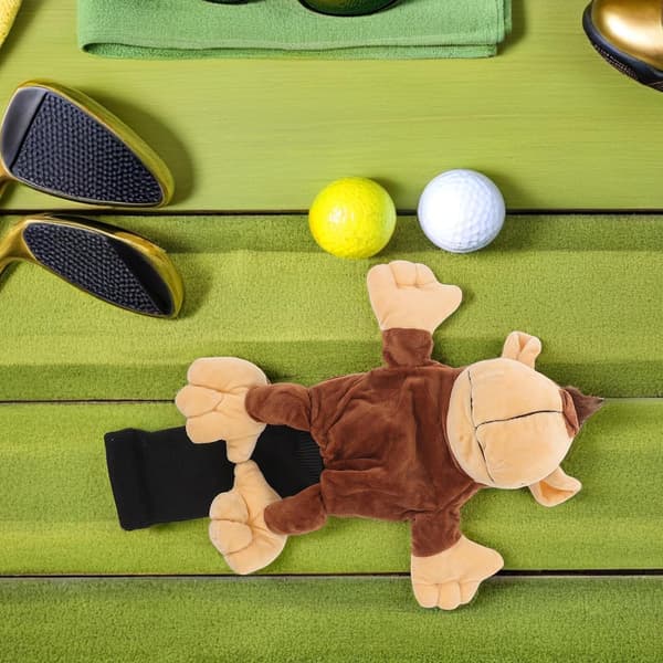 Nyhed Abedriver Headcover til Golfkøller – Sød Dyreplys Træcover Beskyttelsesærme
