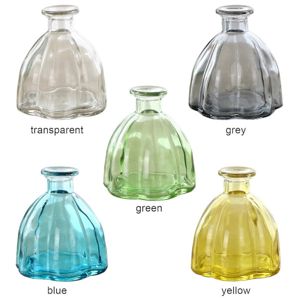 DIY Luktfri Duftstokk Tørre Blomster Flyktig Glassflaske Duftflaske Tom Flaske Ins Liten Vindvase