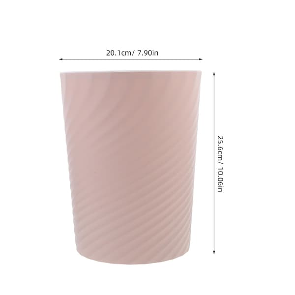 Søppelbøtte Søppelbeholder 8l Plast Stor Åpning Moderne Enkel Design Enkel å Bruke Solid Struktur