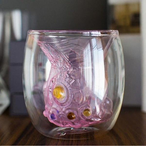 Sakura Glasskopp Seks Smykker Hanske Dobbel Bunn Kopp
