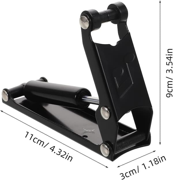 Hydraulisk pianodemperdekselverktøy for piano- og keyboarddeksler laget av solid plast